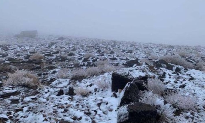 طقس السعودية: موجة باردة وصقيع في القريات وطبرجل