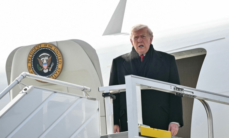 ترامب في دافوس: أمريكا تقود الاقتصاد وأوروبا تتعثر