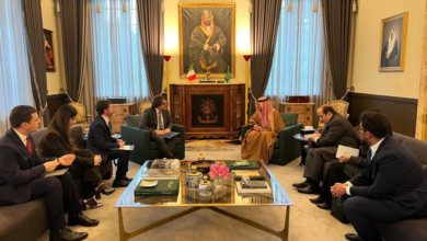الجبير في روما: مباحثات استراتيجية لتعزيز التعاون السعودي الإيطالي
