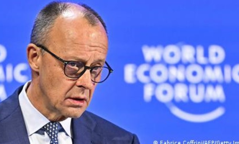 المستشار الألماني يحذر في دافوس من خطورة حكم القوة في العالم
