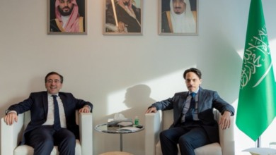 The foreign minister and his Spanish counterpart discuss relations at Davos 2026