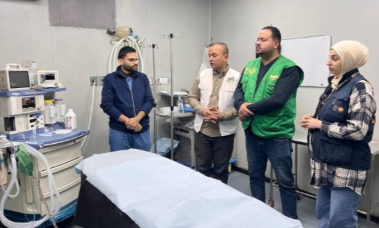 مركز الملك سلمان يعيد تأهيل أقسام الولادة بمستشفيات غزة