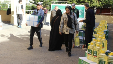 مركز الملك سلمان يوزع مساعدات غذائية للاجئين في جبل لبنان