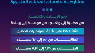 جامعة طيبة تطلق برنامج طيبة ثون لدعم الابتكار وريادة الأعمال