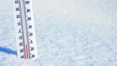 طقس الحدود الشمالية: موجة باردة والحرارة تصل لـ 3 تحت الصفر