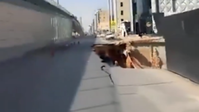 انهيار جزئي بالرياض: توضيح مركز مشاريع البنية التحتية