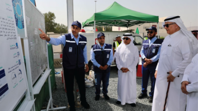 وزير البيئة يدشن طائرة أبحاث الاستمطار ويتفقد مشاريع مكة