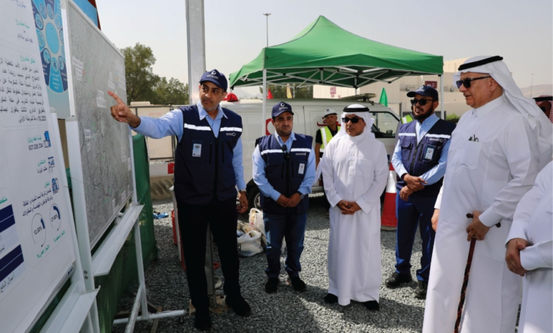 The Minister of Environment inaugurates a cloud seeding research aircraft and inspects projects in Mecca