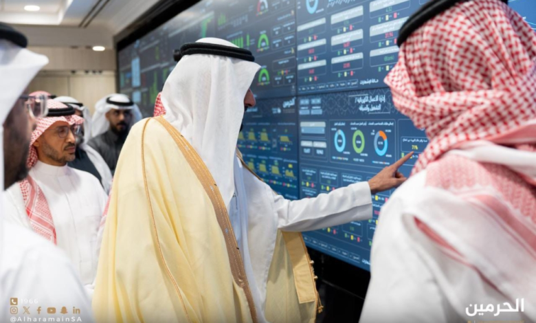 تدشين المركز الهندسي الذكي بالمسجد النبوي لخدمة الزوار