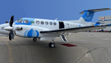 المختبر الطائر.. أحدث طائرة أبحاث استمطار عالمياً تدشنها السعودية