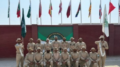 الداخلية السعودية تشارك في مسابقة روح الفريق العسكرية بباكستان