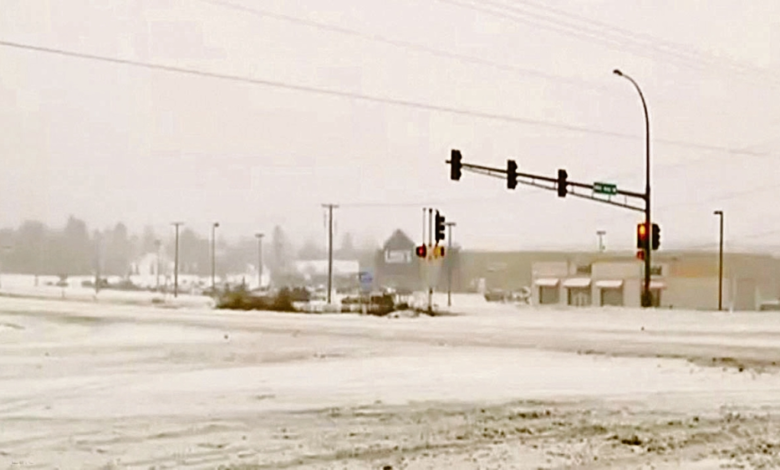 سفارة المملكة في أمريكا تغلق أبوابها بسبب العاصفة الثلجية