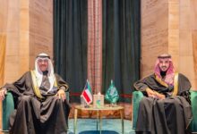 خالد بن سلمان يبحث التعاون العسكري مع وزير الدفاع الكويتي بالرياض