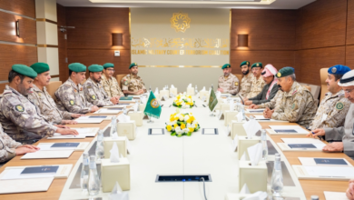 التحالف الإسلامي يستقبل قائد القيادة العسكرية الخليجية بالرياض
