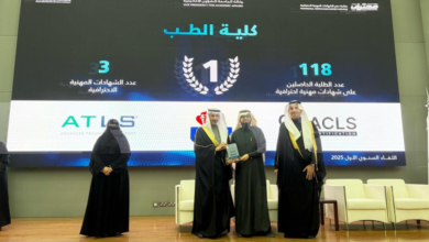 جامعة الإمام عبدالرحمن تكرم 426 طالباً نالوا شهادات مهنية