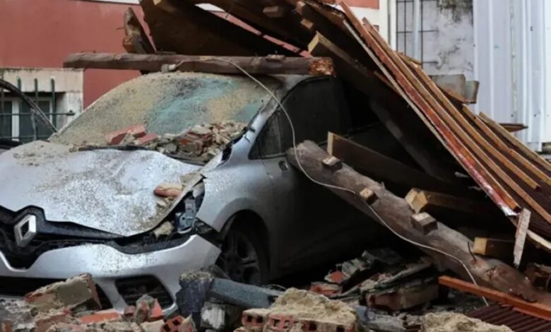 العاصفة كريستين في البرتغال: 5 قتلى وانقطاع الكهرباء