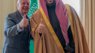 Saudi Defense Minister meets with Lindsey Graham in Washington