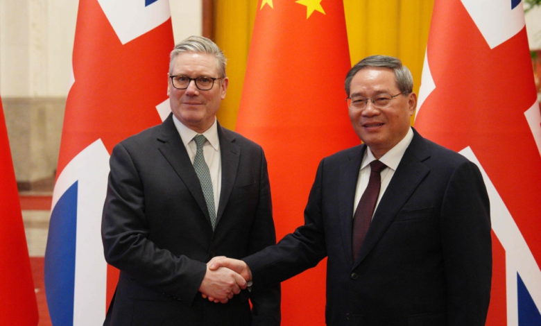 بريطانيا والصين تطلقان شراكة استراتيجية شاملة خلال زيارة ستارمر
