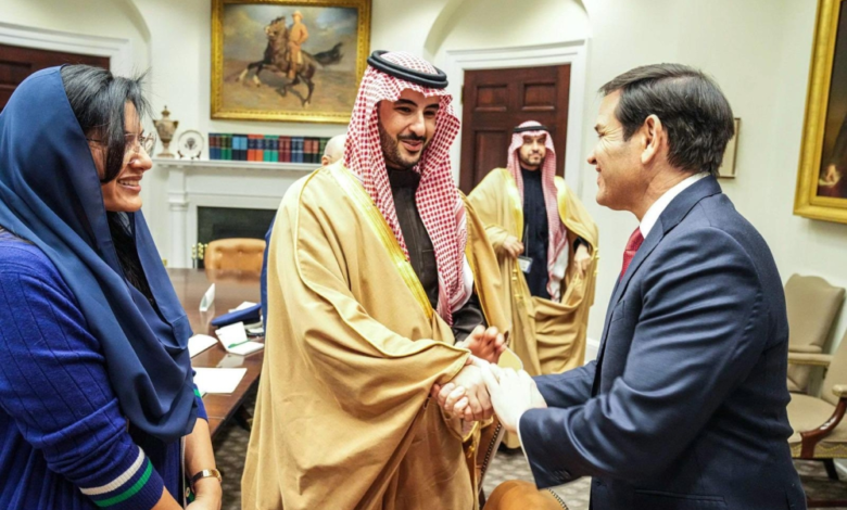 خالد بن سلمان يبحث في واشنطن الشراكة الاستراتيجية والسلام