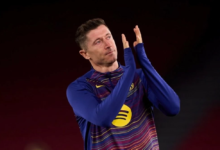 Lewandowski's wife hints at his departure from Barcelona at the end of the season