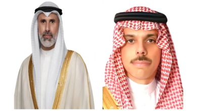 Faisal bin Farhan and Jarrah Al-Sabah discuss regional developments