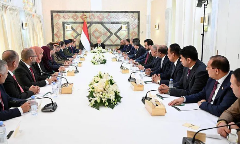 العليمي يوجه الزنداني بخطة إصلاح شاملة للدبلوماسية اليمنية