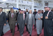 السفير السعودي يزور جناح المملكة بمعرض دمشق للكتاب