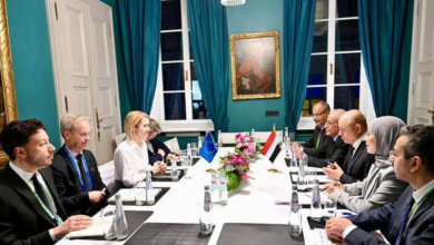 العليمي في مؤتمر ميونيخ: ملف اليمن قضية أمن دولي