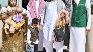 وصول التوأم السيامي الباكستاني سفيان ويوسف إلى الرياض