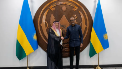 الرياض وكيغالي تبحثان التطورات الإقليمية وتعزيز التعاون