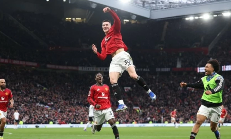 Manchester United beat Fulham 3-2 with a late goal from Cisco