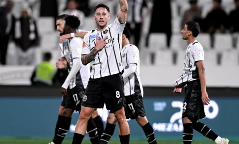 الشباب يهزم الفيحاء بهدف براونهيل في دوري روشن السعودي