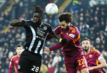 أودينيزي يهزم روما 1-0: ترتيب الدوري الإيطالي وتفاصيل المباراة