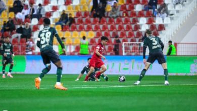 تعادل ضمك والخلود في دوري روشن وتألق الحارس سيلفا