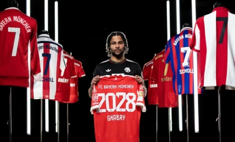 بايرن ميونخ يجدد عقد سيرج غنابري حتى 2028: التفاصيل والأرقام