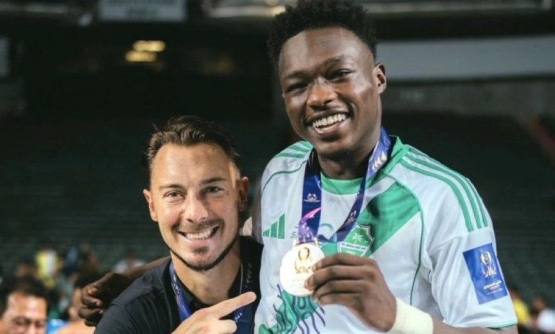 The Saudi Football Federation offers condolences to Al-Ahli player Mohamed Bakr on the death of his father