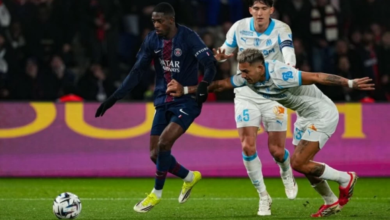 نتيجة مباراة باريس سان جيرمان ومارسيليا: خماسية نظيفة في الكلاسيكو