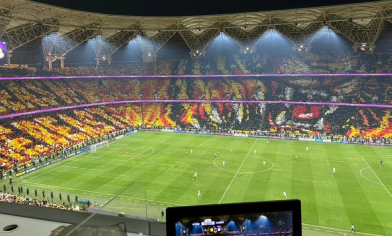 جماهير الاتحاد تبهر القارة بتيفو آسيا اتحادية التاريخي