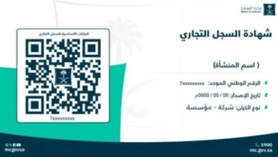 إصدار 5017 سجل تجاري في عسير خلال الربع الرابع 2025