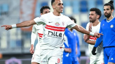الزمالك يهزم سموحة بهدف ناصر منسي ويطارد قمة الدوري