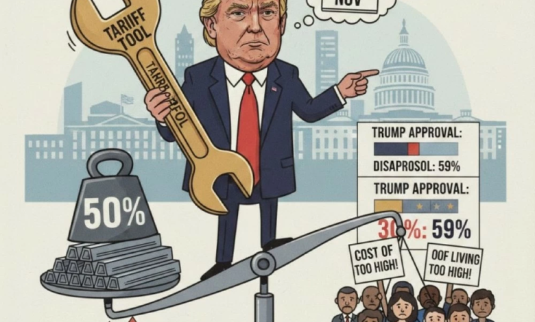 ترمب يدرس خفض رسوم الصلب والألمنيوم لكبح التضخم