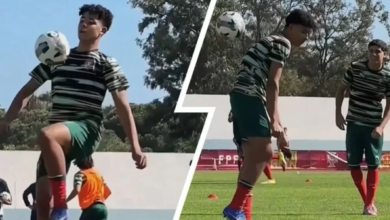 كريستيانو جونيور يبهر العالم بمهاراته مع منتخب البرتغال