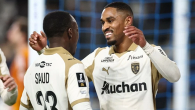 سعود عبدالحميد يقود لنس لصدارة الدوري الفرنسي بخماسية