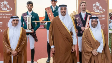Al Sharbatly crowned champion of the Emir of Qatar's Sword Jumping 2026: Details of the achievement