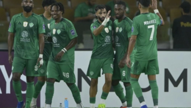 Al-Ahli defeats Shabab Al-Ahli 4-3 and snatches second place in the AFC Champions League