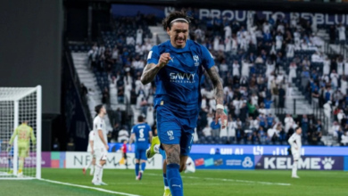 غياب داروين نونيز عن الهلال في أبطال آسيا بسبب البطاقات