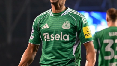 نيوكاسل يسحق كاراباغ 6-1 وسوبر هاتريك لجوردون في أبطال أوروبا