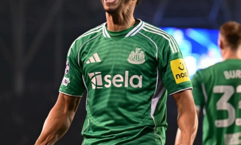 Newcastle crush Qarabag 6-1 with a super hat-trick from Gordon in the Champions League