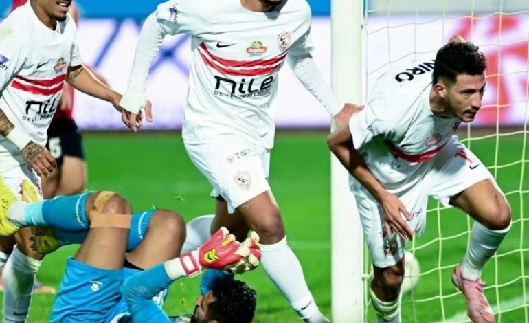 Zamalek defeats Haras El Hodoud 2-0 and regains second place in the Egyptian League