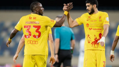 كينونيس يقود القادسية للفوز على الأخدود بهاتريك تاريخي